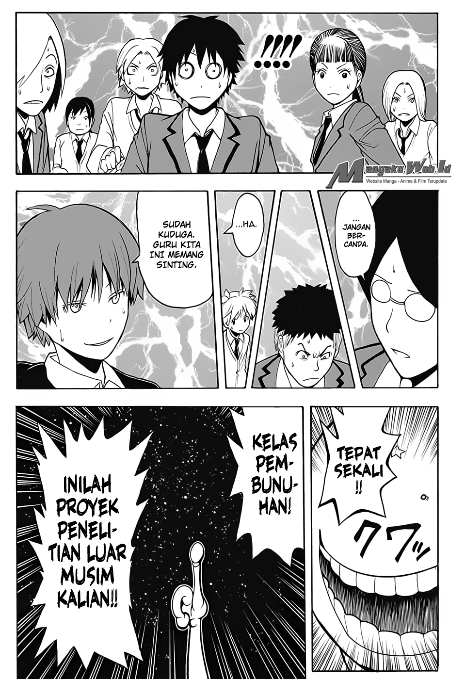 Assassination Classroom Bab 150 halaman 16