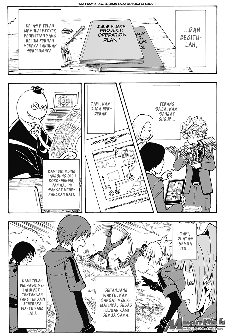 Assassination Classroom Bab 150 halaman 18