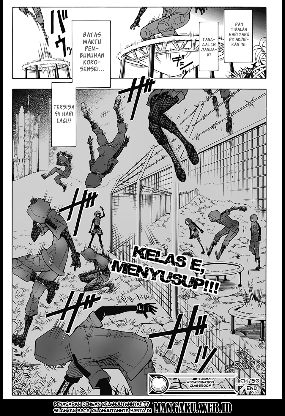 Assassination Classroom Bab 150 halaman 20
