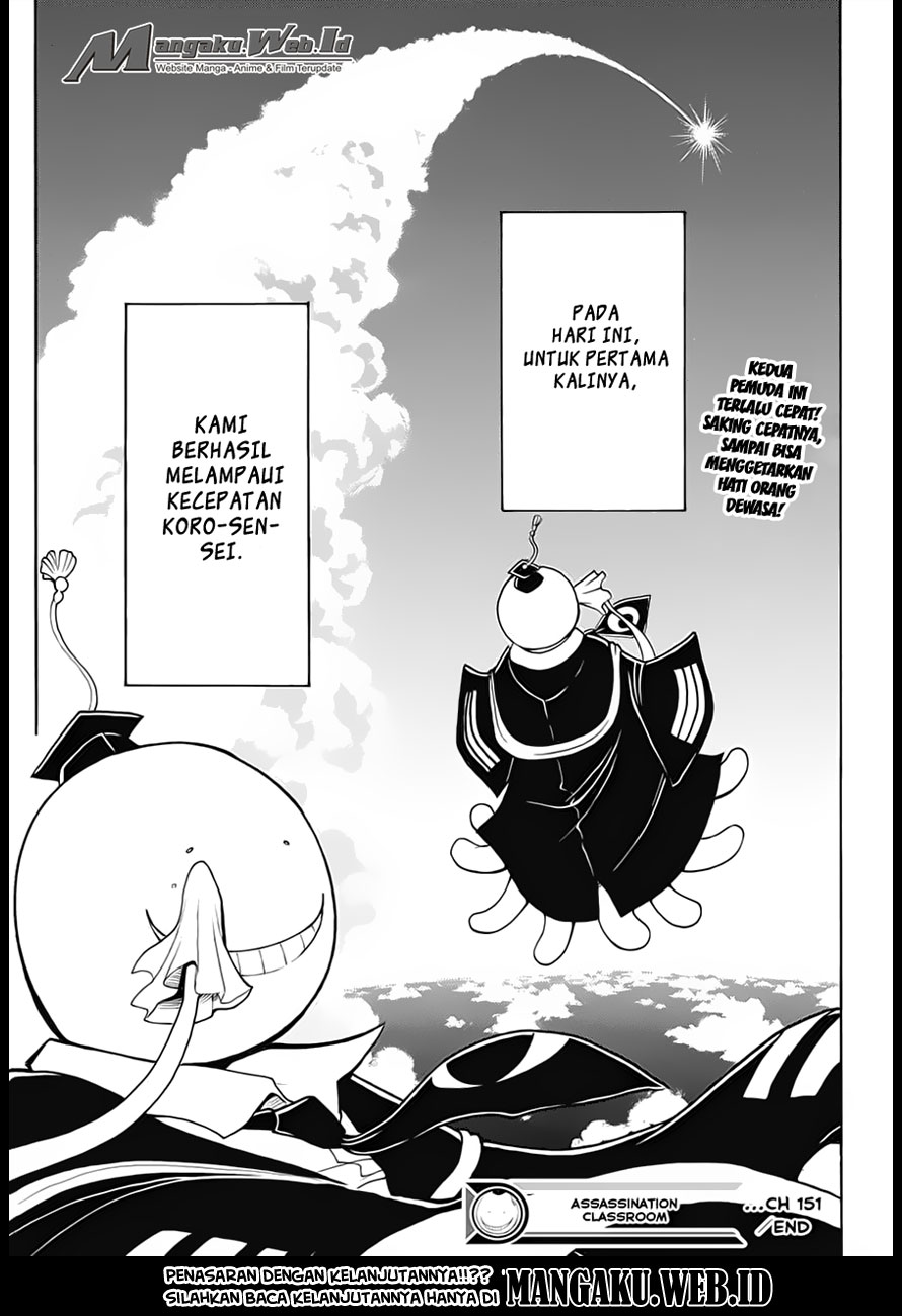 Assassination Classroom Bab 151 halaman 20