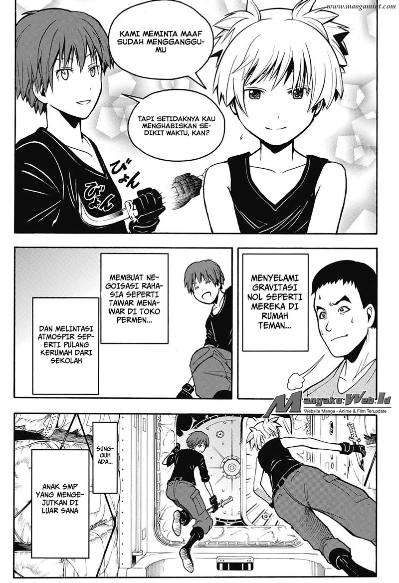 Assassination Classroom chapter 152 halaman 16