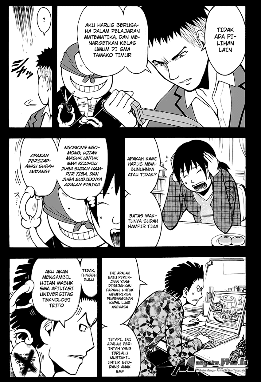Assassination Classroom Bab 154 halaman 4