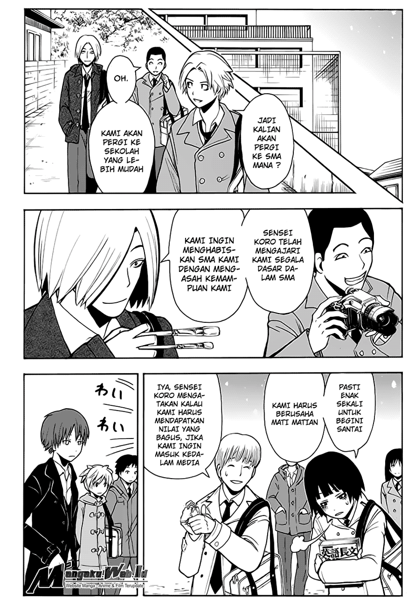 Assassination Classroom Bab 154 halaman 7