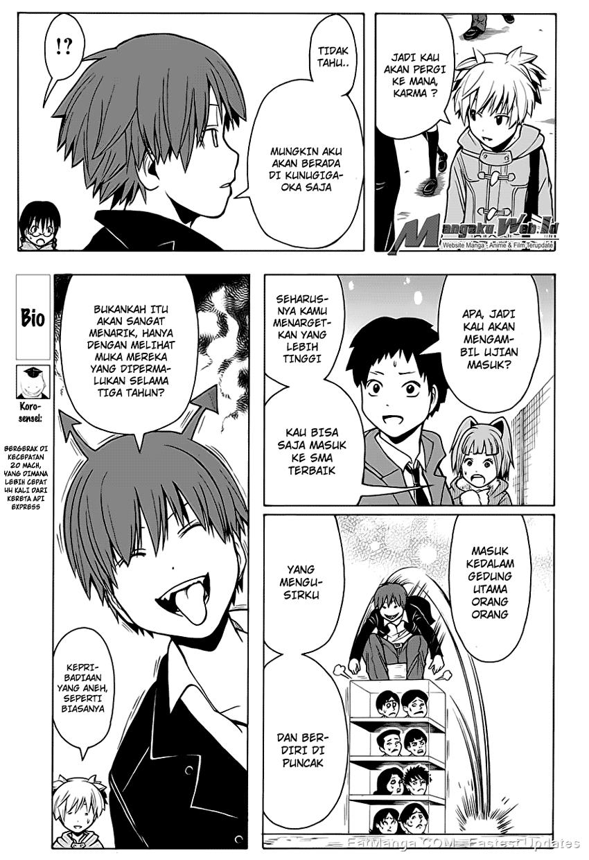 Assassination Classroom Bab 154 halaman 8