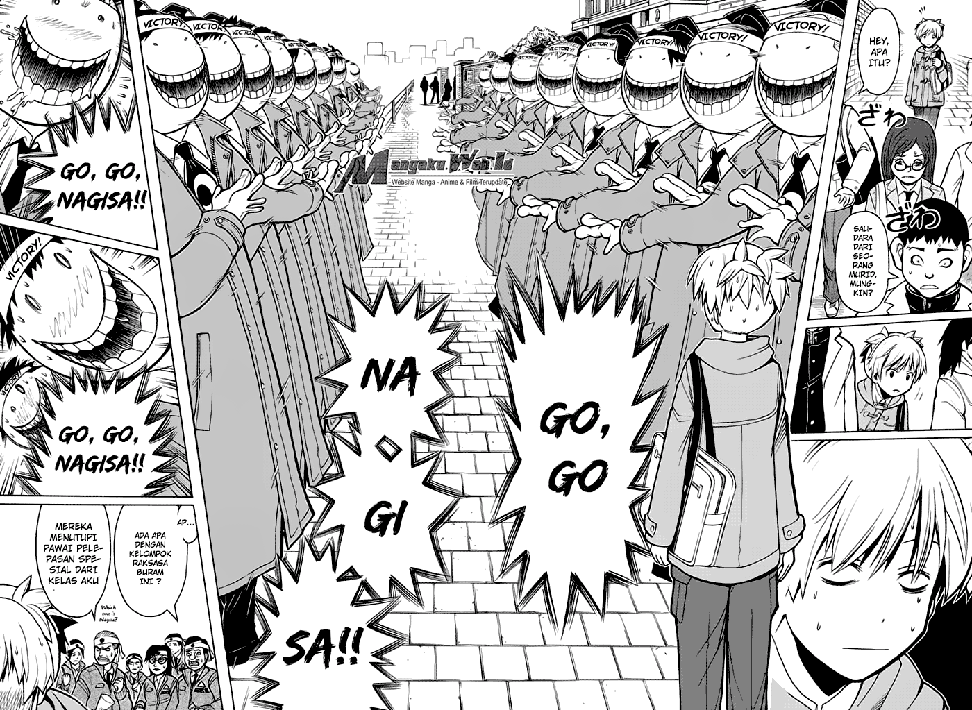 Assassination Classroom Bab 155 halaman 17