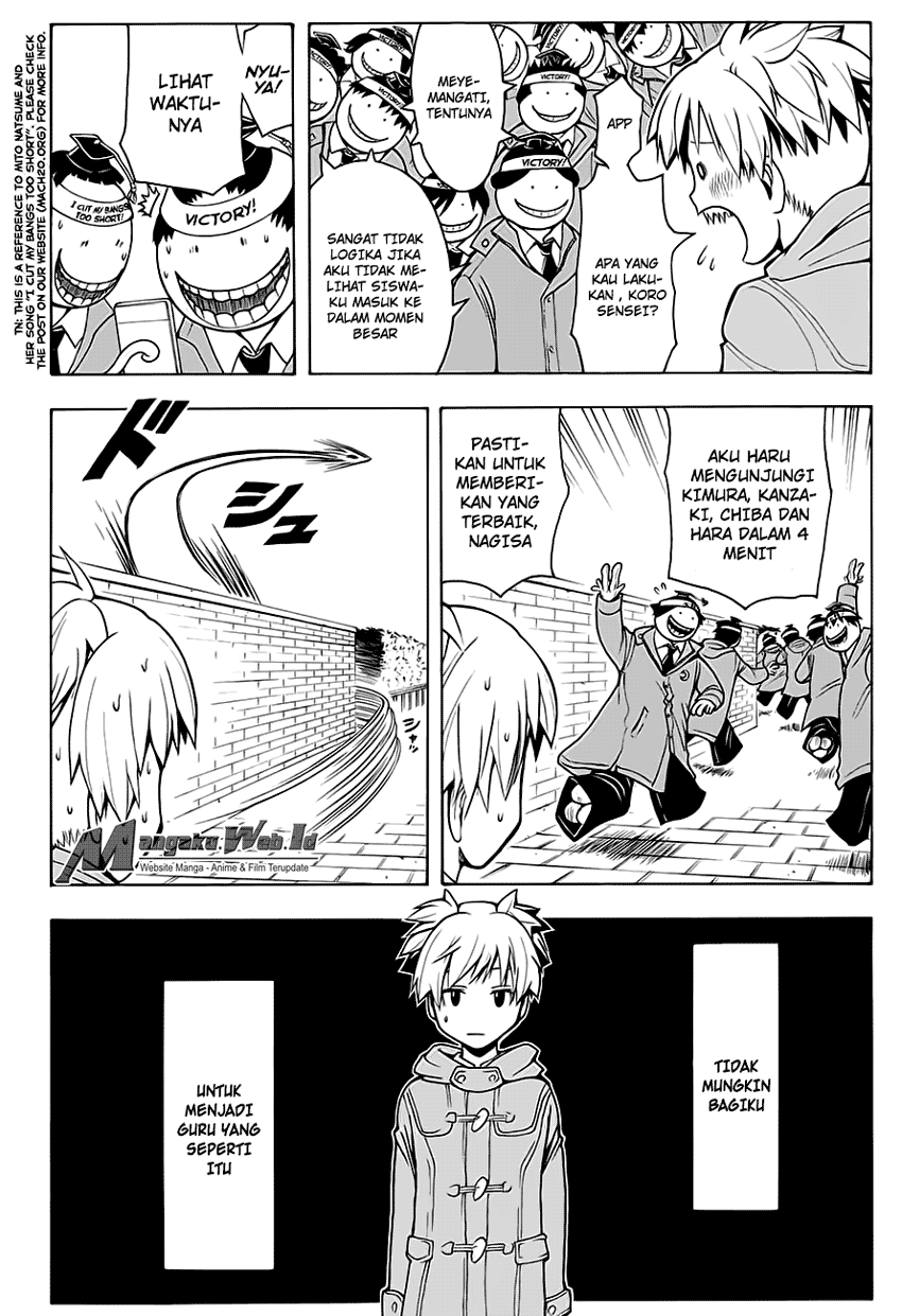 Assassination Classroom Bab 155 halaman 18