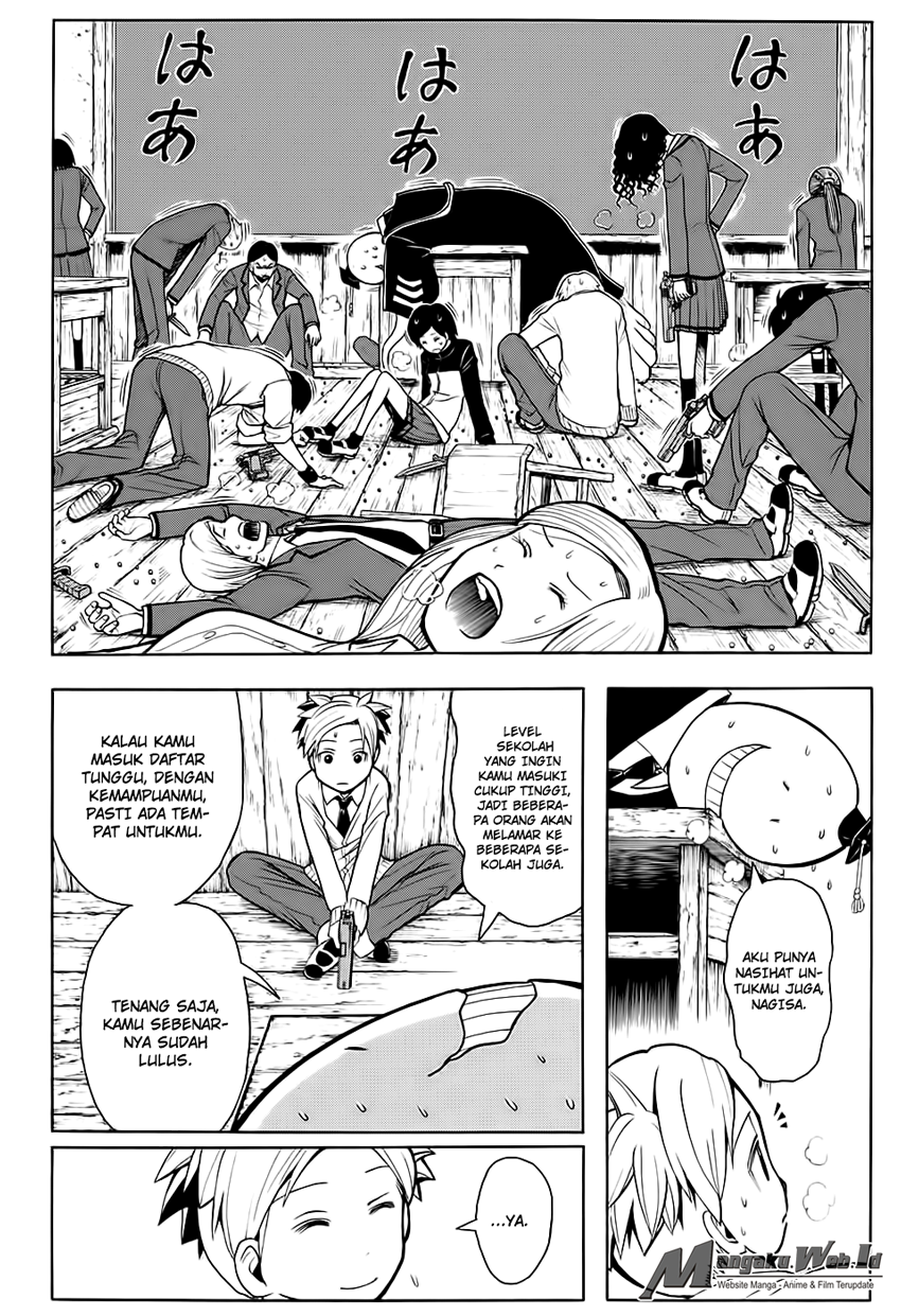 Assassination Classroom Bab 156 halaman 17