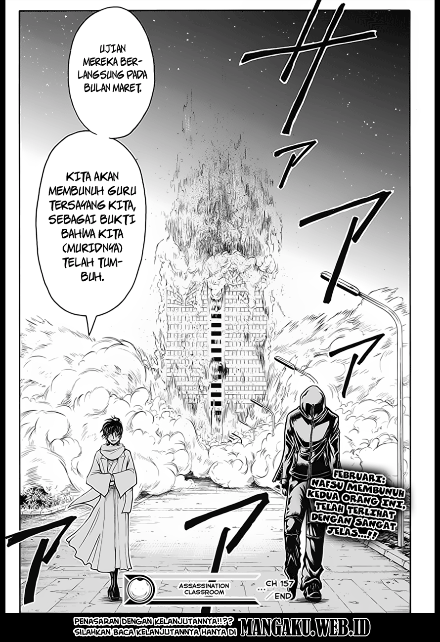 Assassination Classroom Bab 157 halaman 20