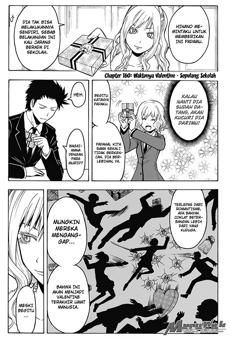 Assassination Classroom Bab 160 halaman 4