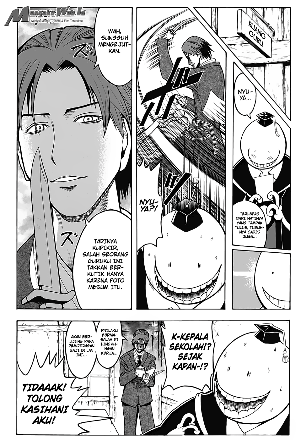 Assassination Classroom Bab 160 halaman 9