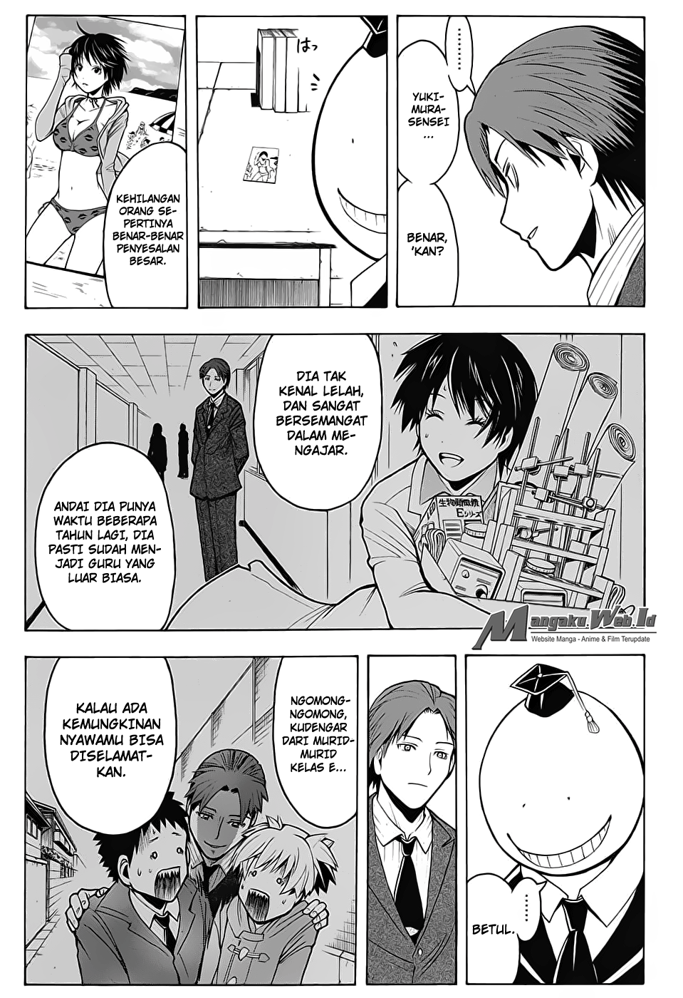 Assassination Classroom Bab 160 halaman 10