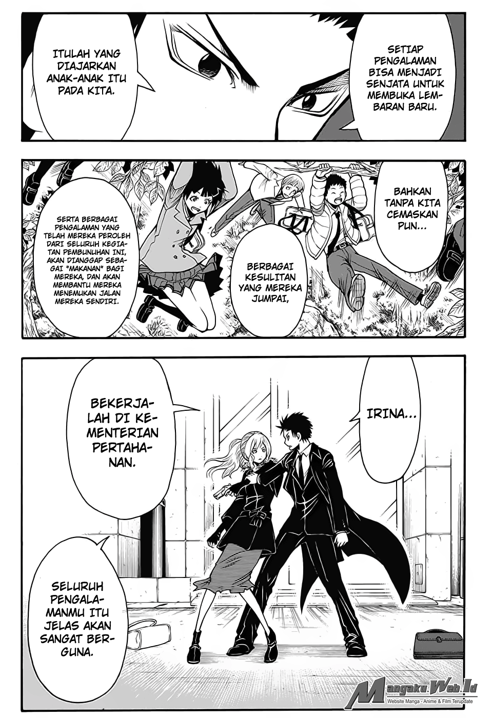 Assassination Classroom Bab 160 halaman 18