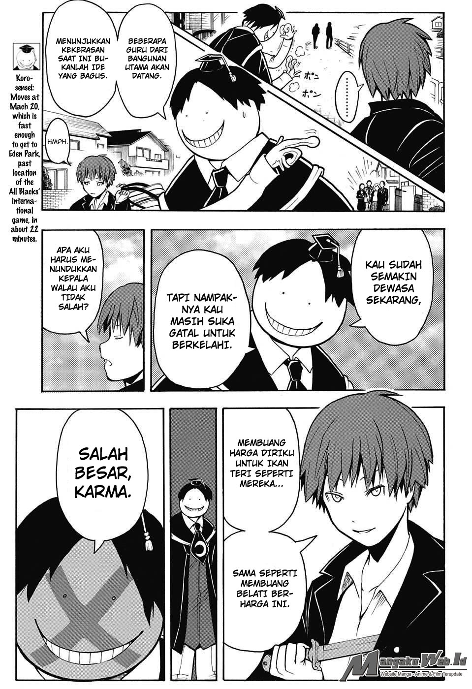 Assassination Classroom Bab 161 halaman 3