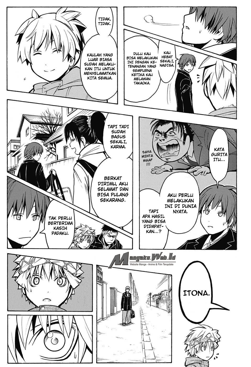 Assassination Classroom Bab 161 halaman 17
