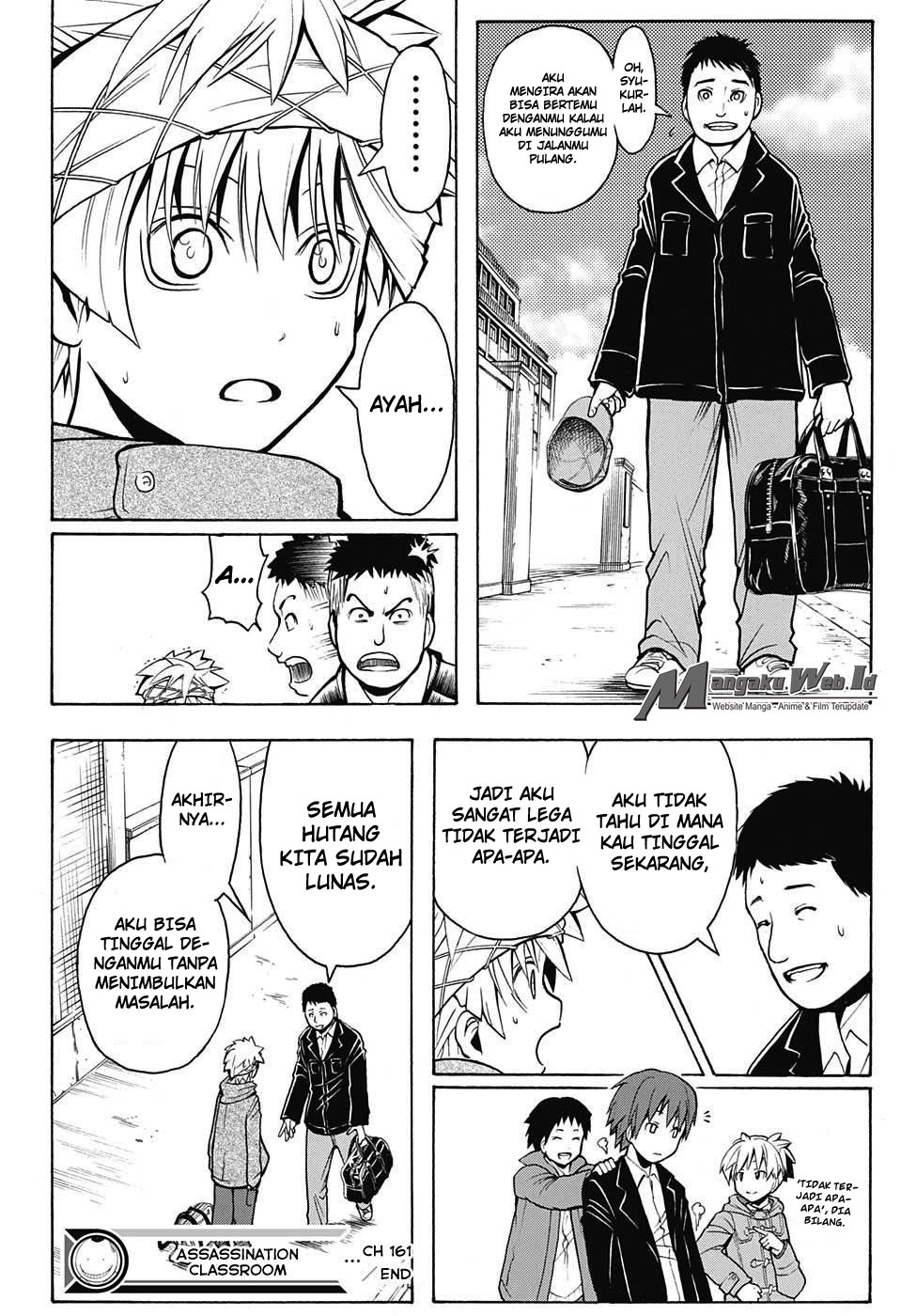 Assassination Classroom Bab 161 halaman 18