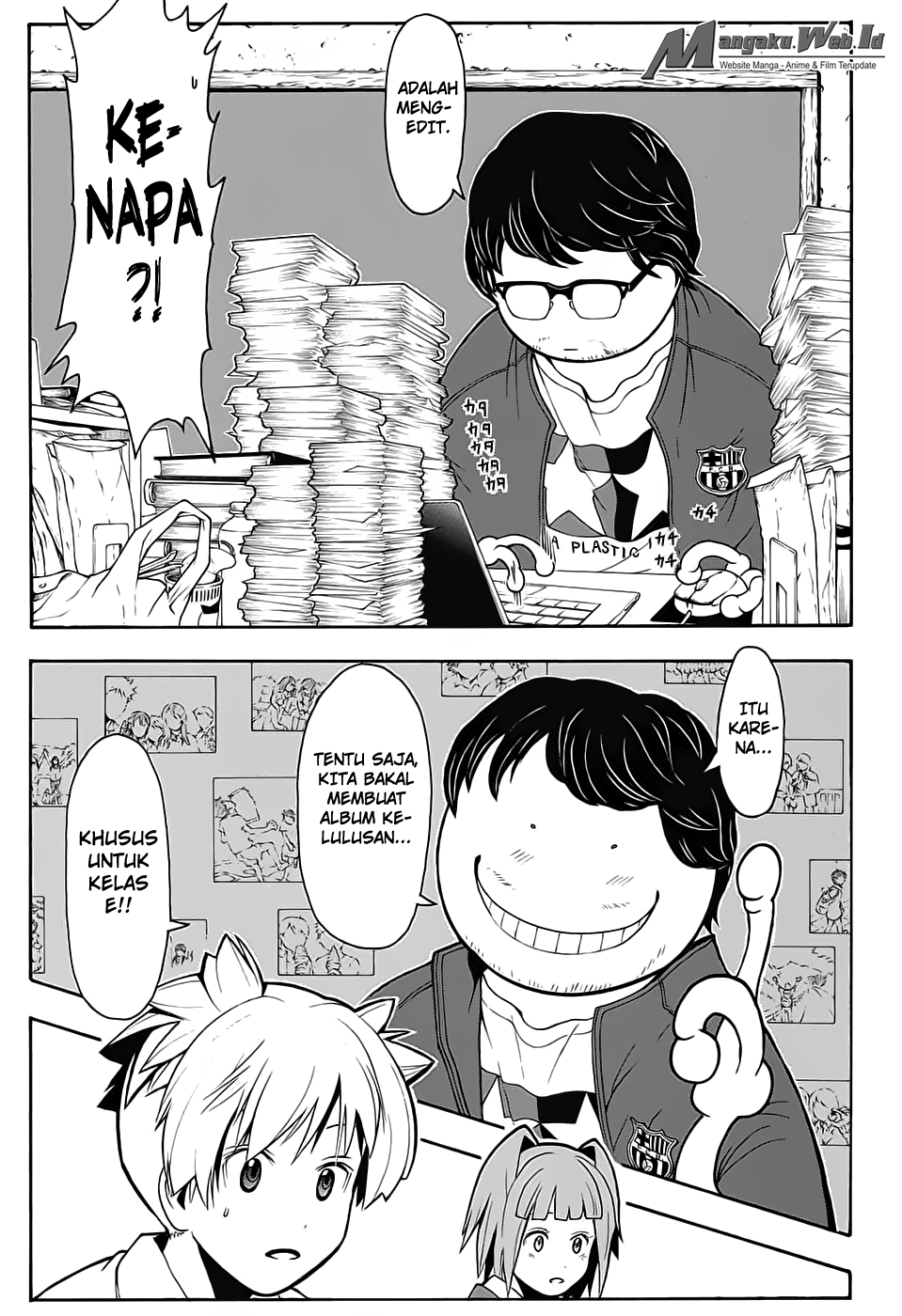Assassination Classroom Bab 162 halaman 3