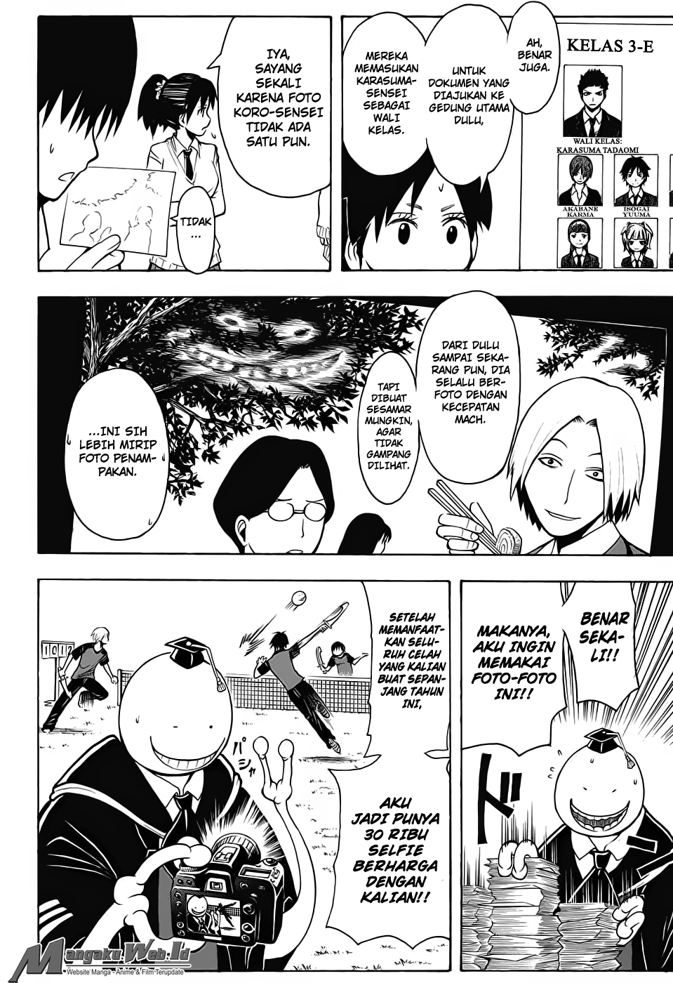 Assassination Classroom Bab 162 halaman 4