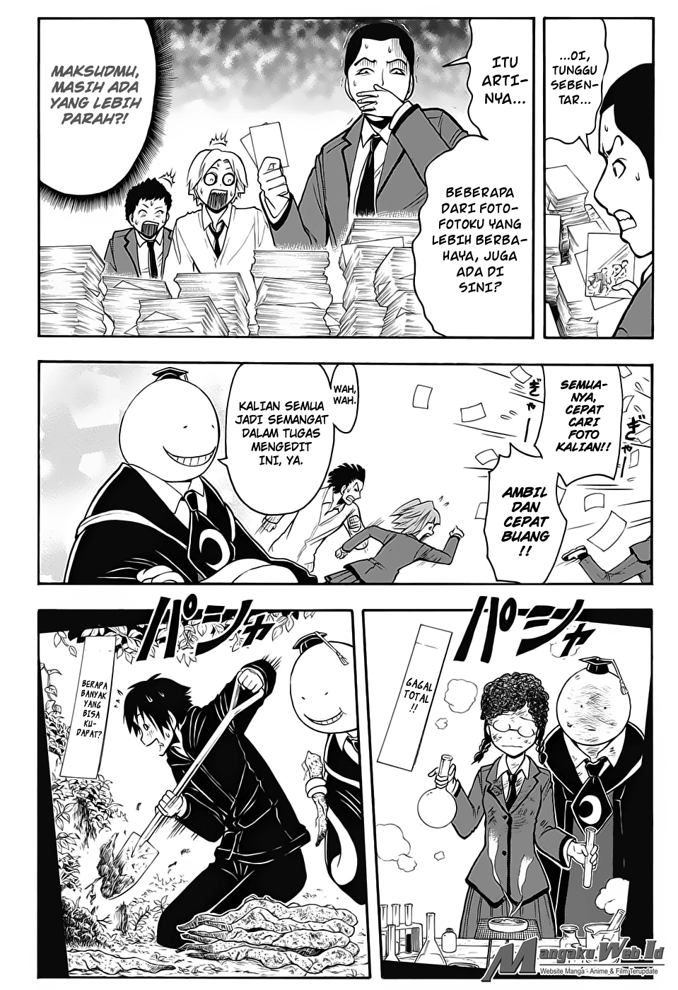 Assassination Classroom Bab 162 halaman 8