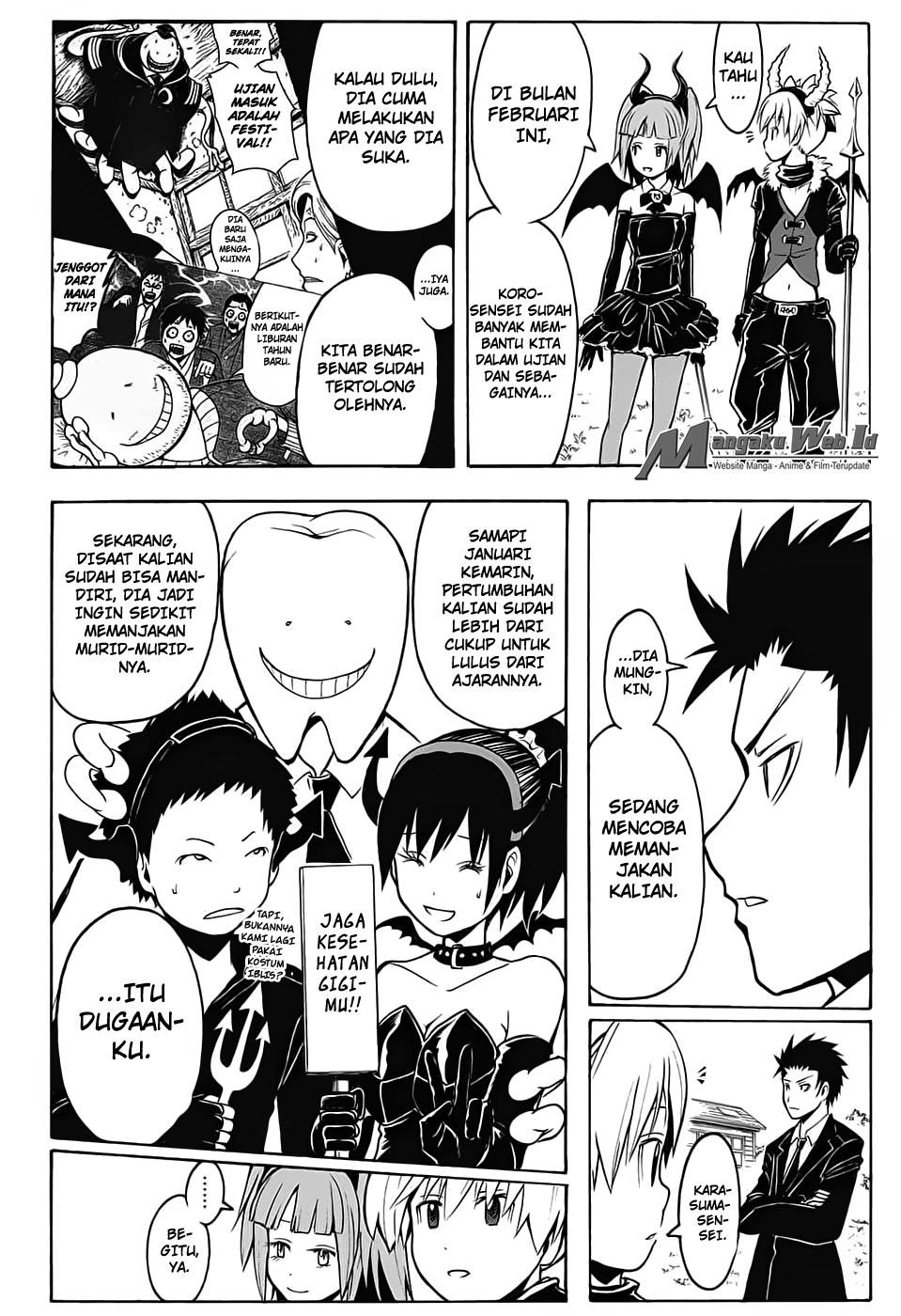 Assassination Classroom Bab 162 halaman 14