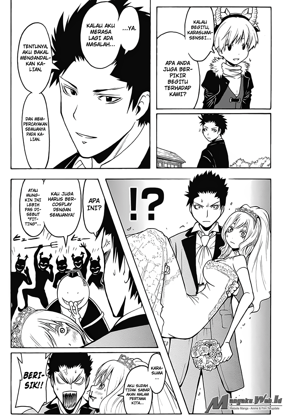 Assassination Classroom Bab 162 halaman 15