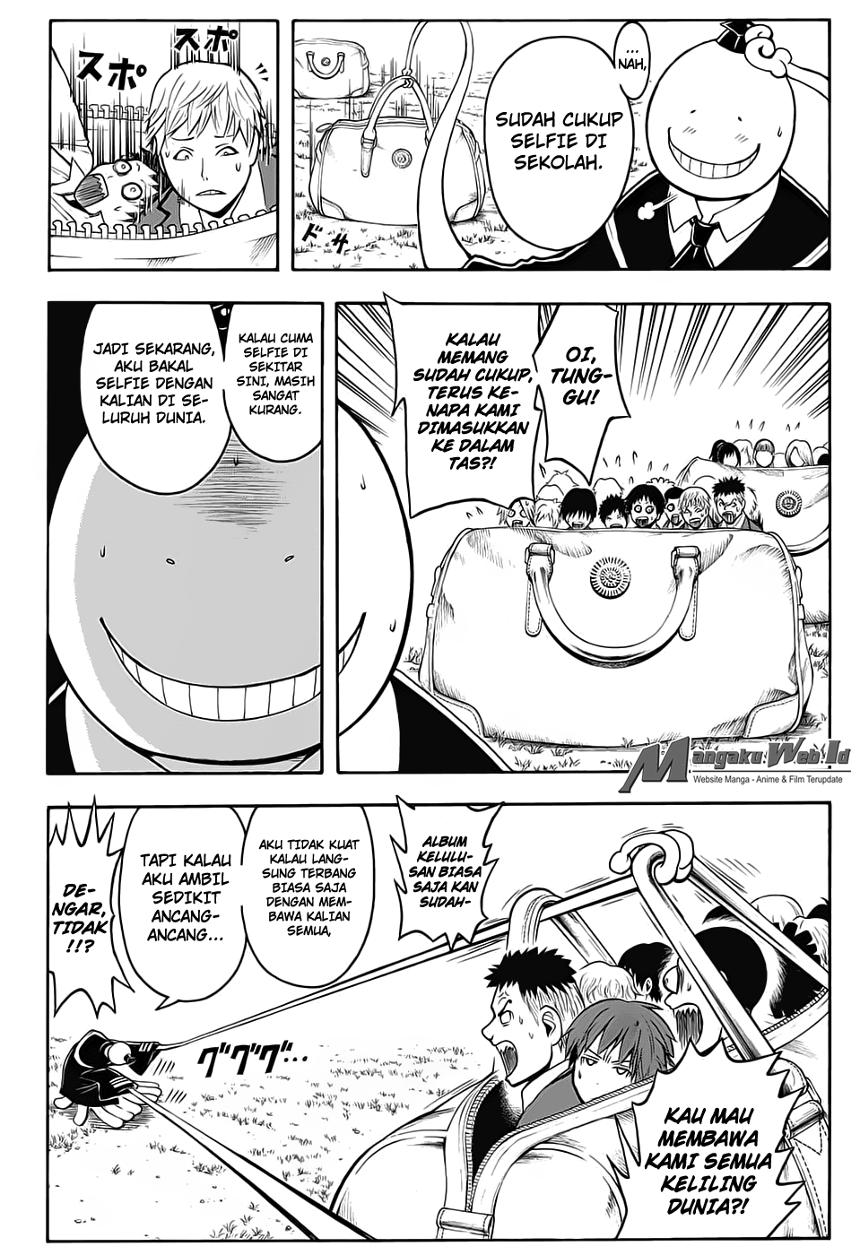 Assassination Classroom Bab 162 halaman 16