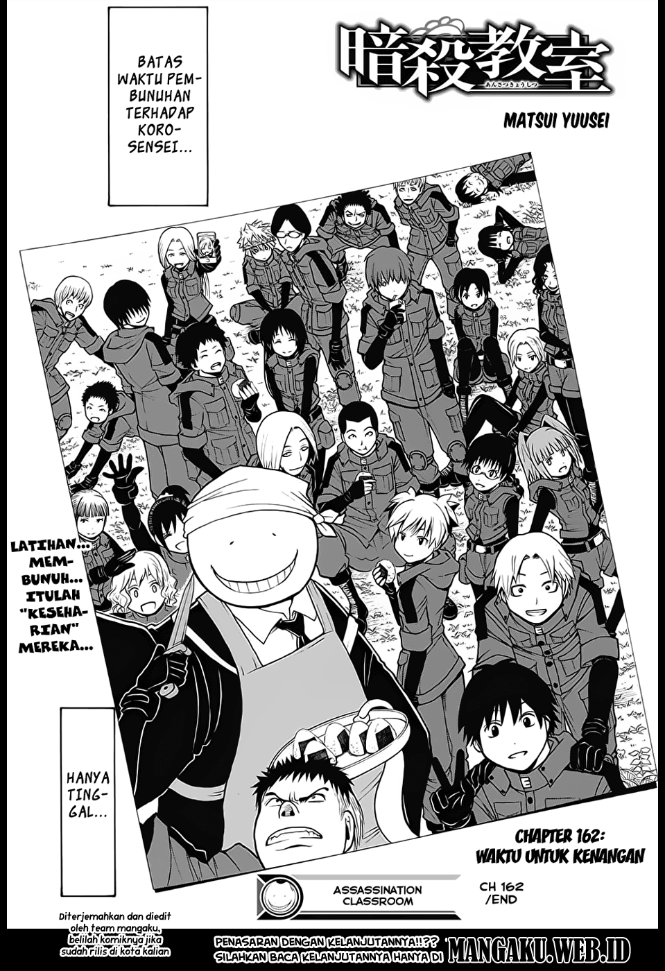 Assassination Classroom Bab 162 halaman 19