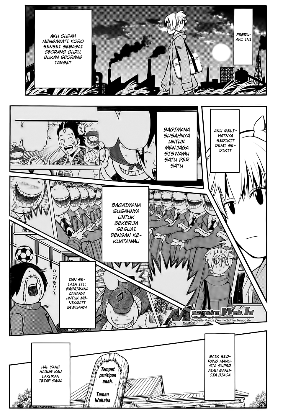 Assassination Classroom Bab 163 halaman 3