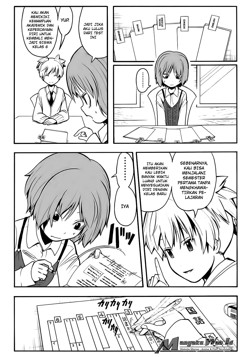 Assassination Classroom Bab 163 halaman 4