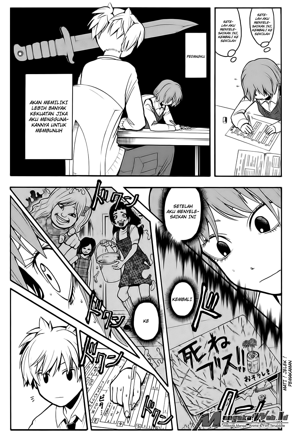 Assassination Classroom Bab 163 halaman 5
