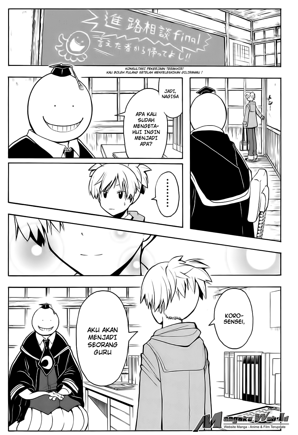 Assassination Classroom Bab 163 halaman 10