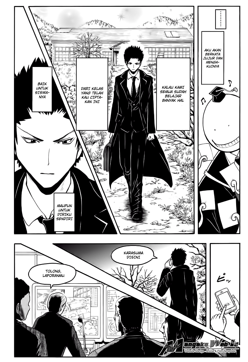 Assassination Classroom Bab 163 halaman 15