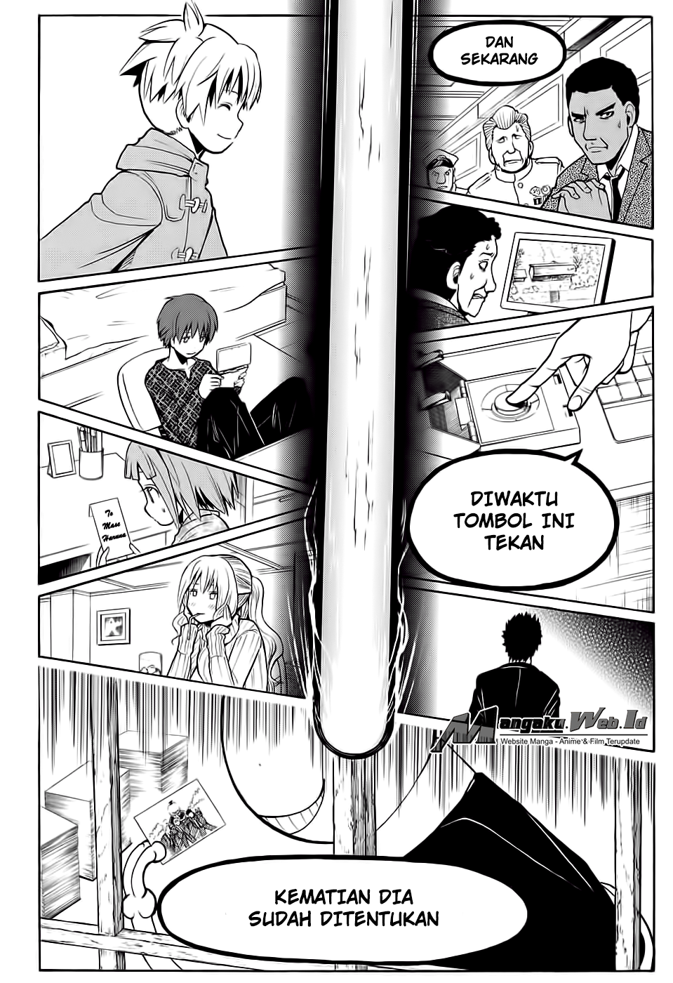 Assassination Classroom Bab 163 halaman 19