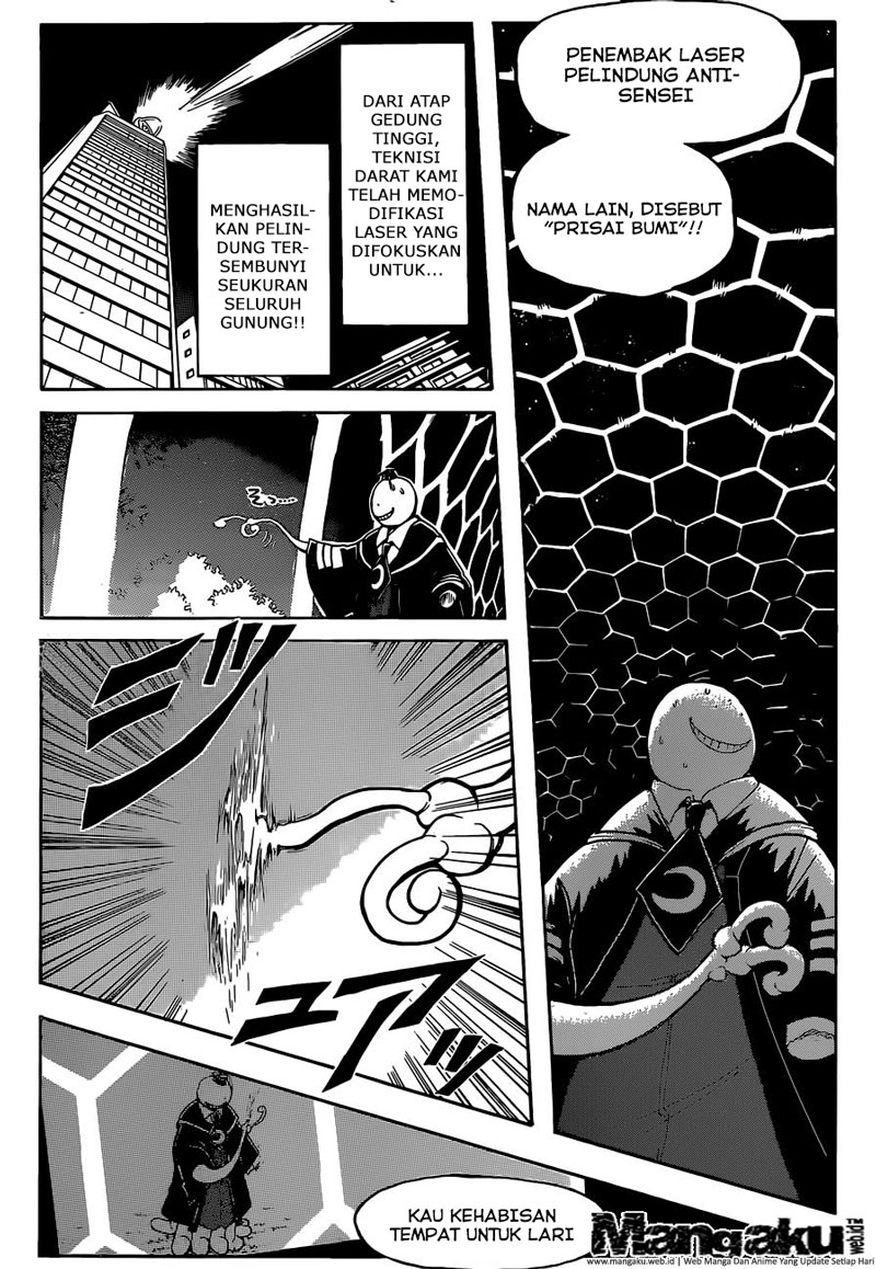 Assassination Classroom Bab 164 halaman 9