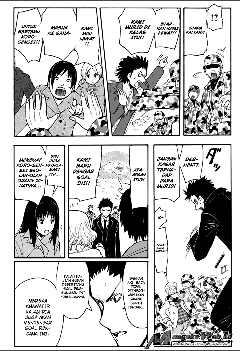 Assassination Classroom Bab 165 halaman 3