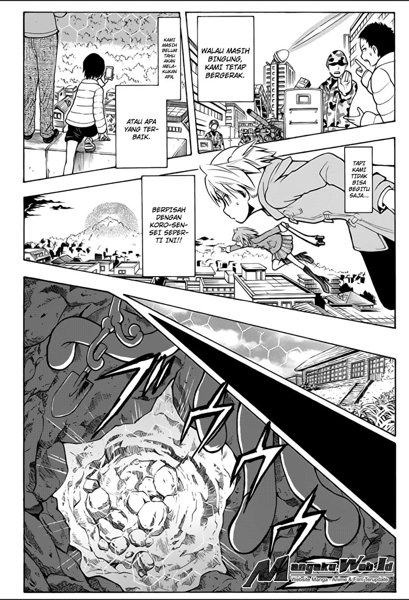 Assassination Classroom Bab 165 halaman 9
