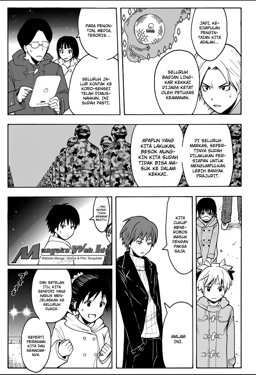 Assassination Classroom Bab 165 halaman 12