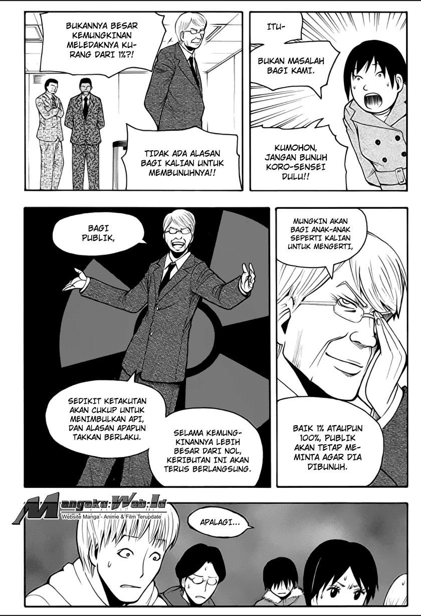 Assassination Classroom Bab 165 halaman 17