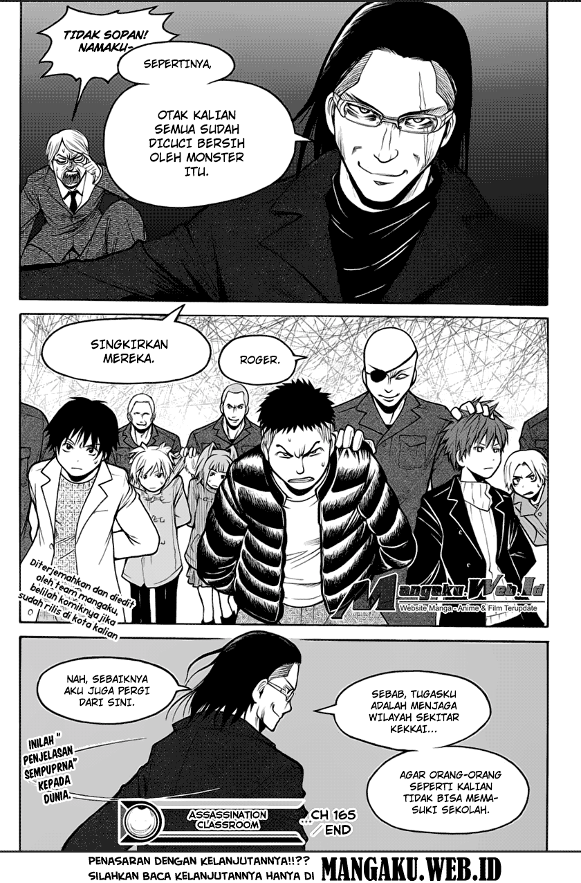 Assassination Classroom Bab 165 halaman 20