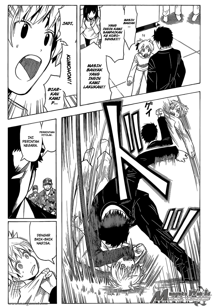 Assassination Classroom Bab 166 halaman 14