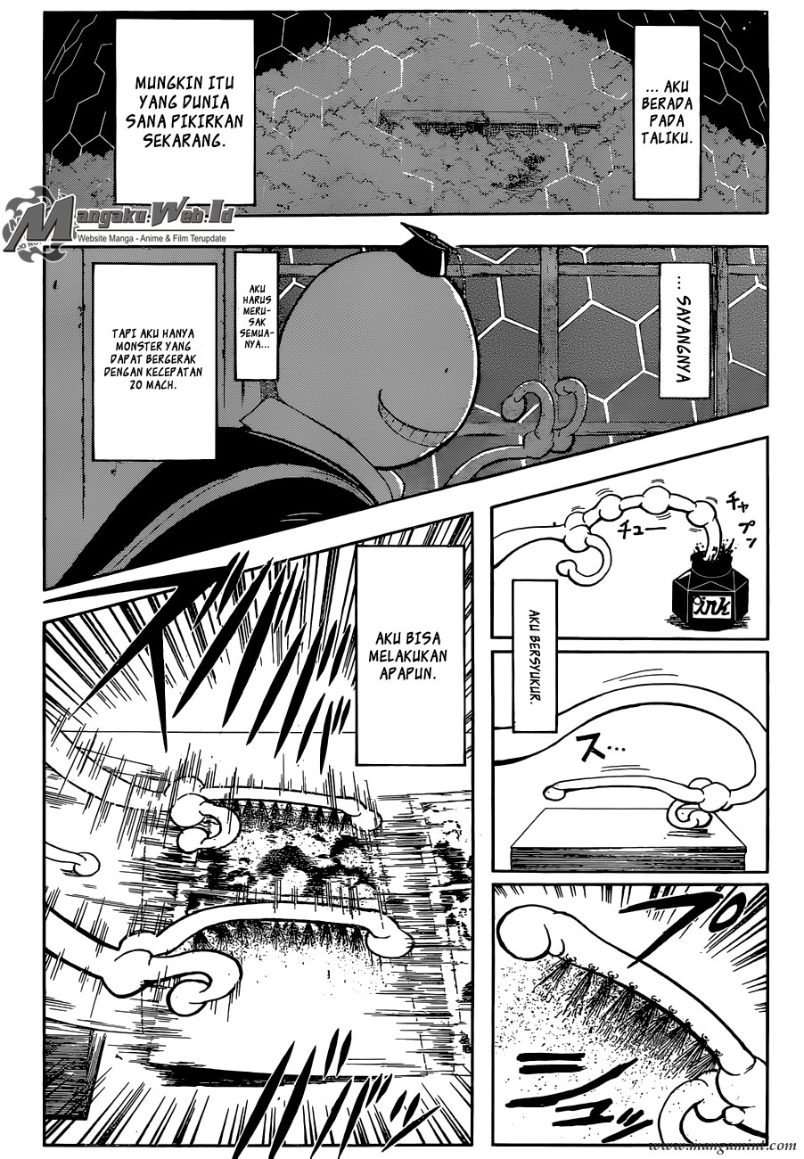Assassination Classroom Bab 166 halaman 19