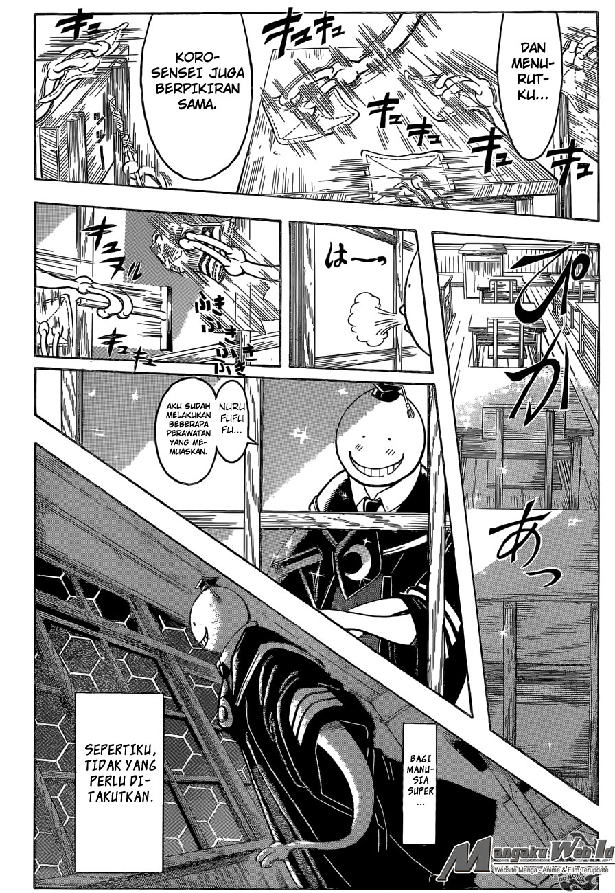 Assassination Classroom Bab 167 halaman 3