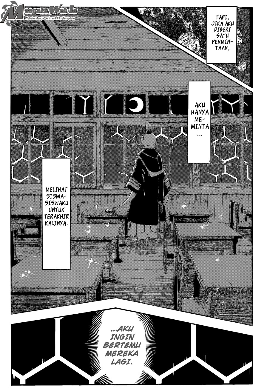Assassination Classroom Bab 167 halaman 4