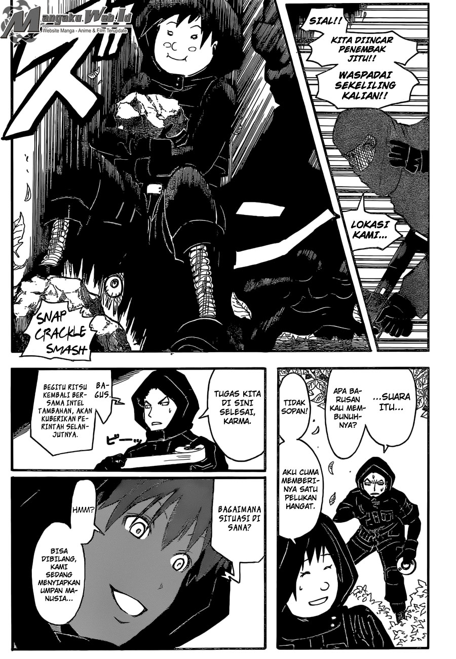 Assassination Classroom chapter 168 halaman 8
