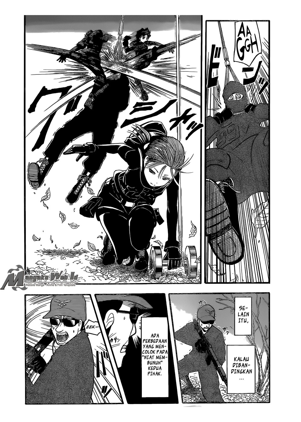 Assassination Classroom chapter 168 halaman 14