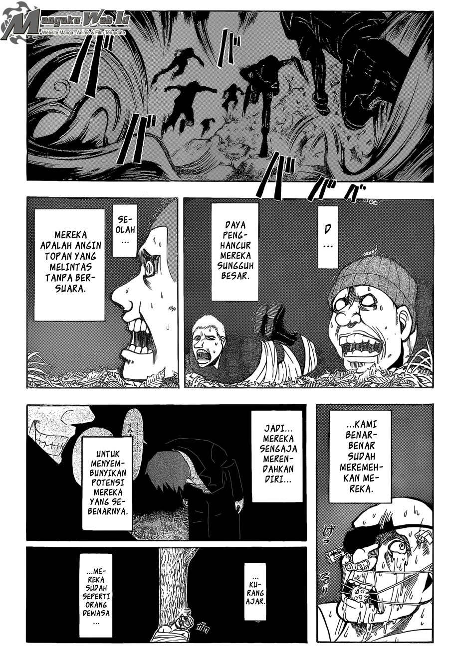 Assassination Classroom chapter 168 halaman 17