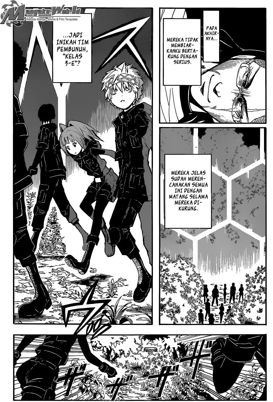 Assassination Classroom Bab 169 halaman 17