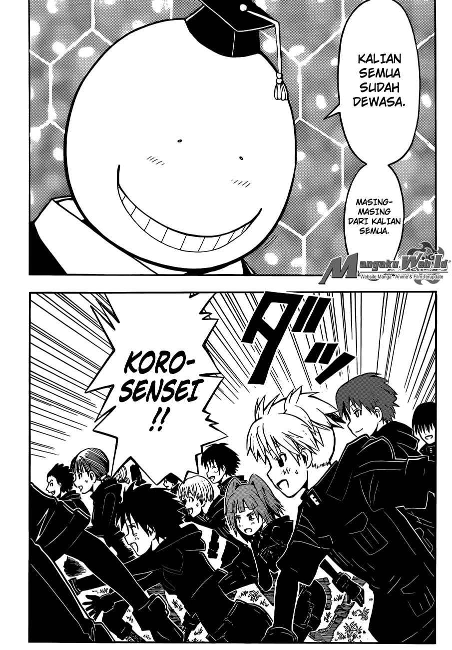 Assassination Classroom Bab 169 halaman 19
