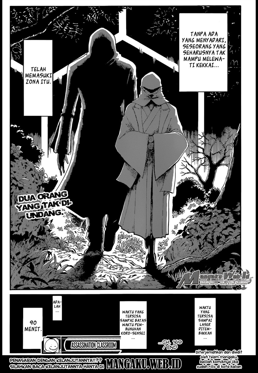 Assassination Classroom Bab 169 halaman 22