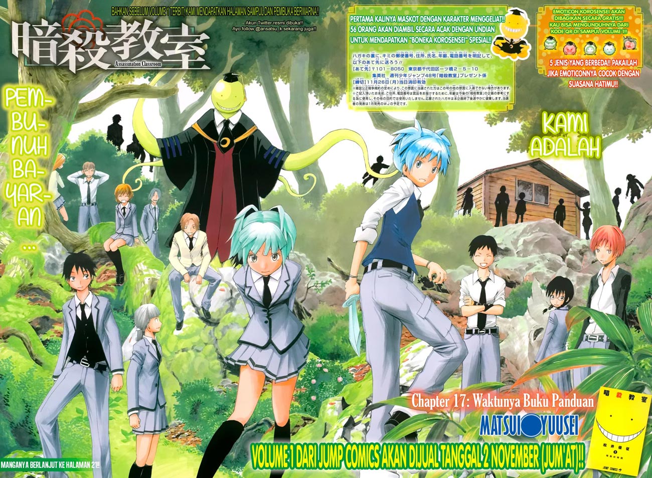 Assassination Classroom Bab 17 halaman 4
