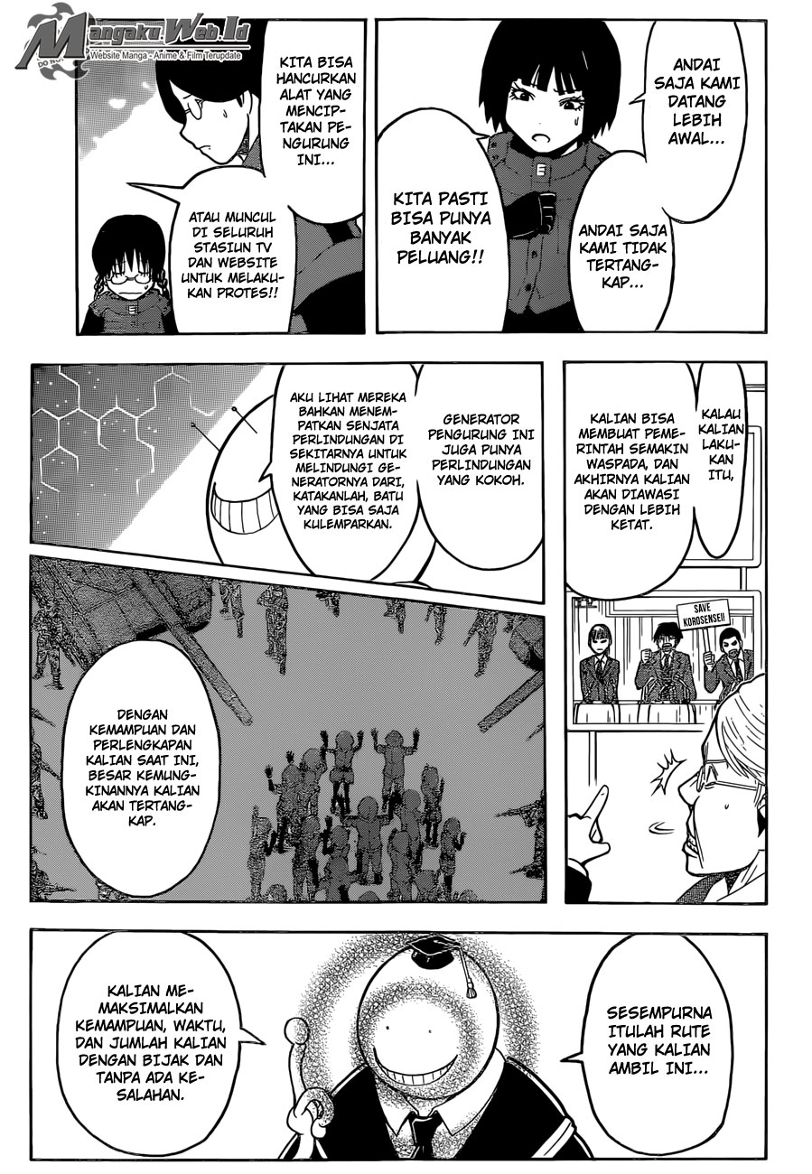 Assassination Classroom Bab 170 halaman 4
